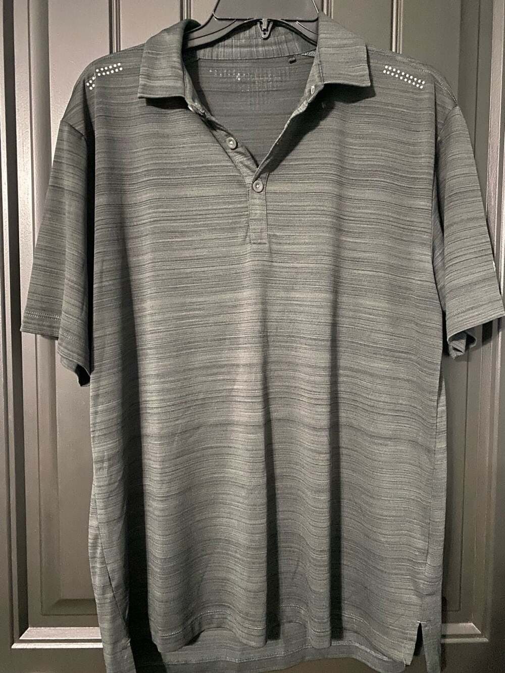 Columbia Men's Omni-Freeze Zero Short Sleeve Performance Polo Shirt Grey Heather